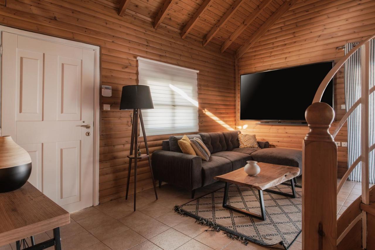 Wood House "Private Spa" Vergia المظهر الخارجي الصورة