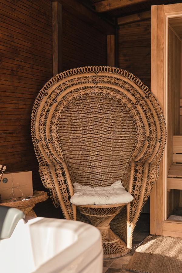 Wood House "Private Spa" Vergia المظهر الخارجي الصورة